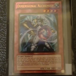 Yu Gi Oh Dimensional Alchemist Ultra Rare Gold Holo